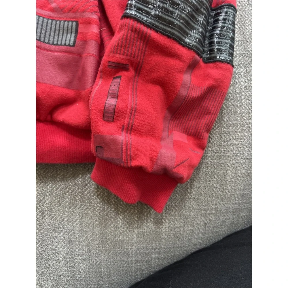Disney Sith Trooper Zip-Up Hoodie Jacket Boys Star Wars Size 7/8 Preowned